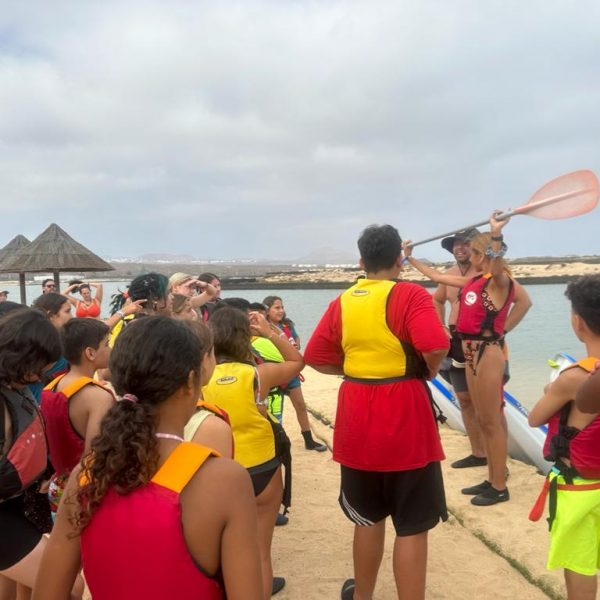 Actividades acuaticas Campamento en Lanzarote